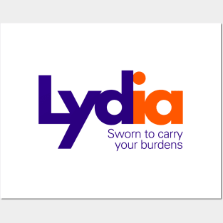 Lydia's Courier Service (Fedex logo parody) Posters and Art